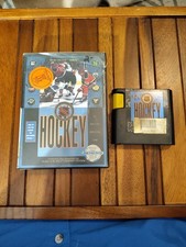 Sega Genesis NHL Hockey Game W/ Case, No Manual - Tested & Working