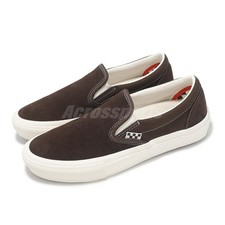 Vans Skate Slip-On Chocolate Brwon Men Skate Boarding Shoes VN0A5FCAZR6