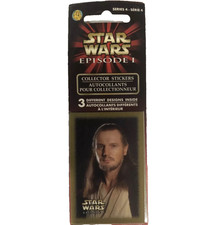 Vtg 1999 Sandylion Star Wars Episode 1 Series IV Jedi Collector Stickers Sealed
