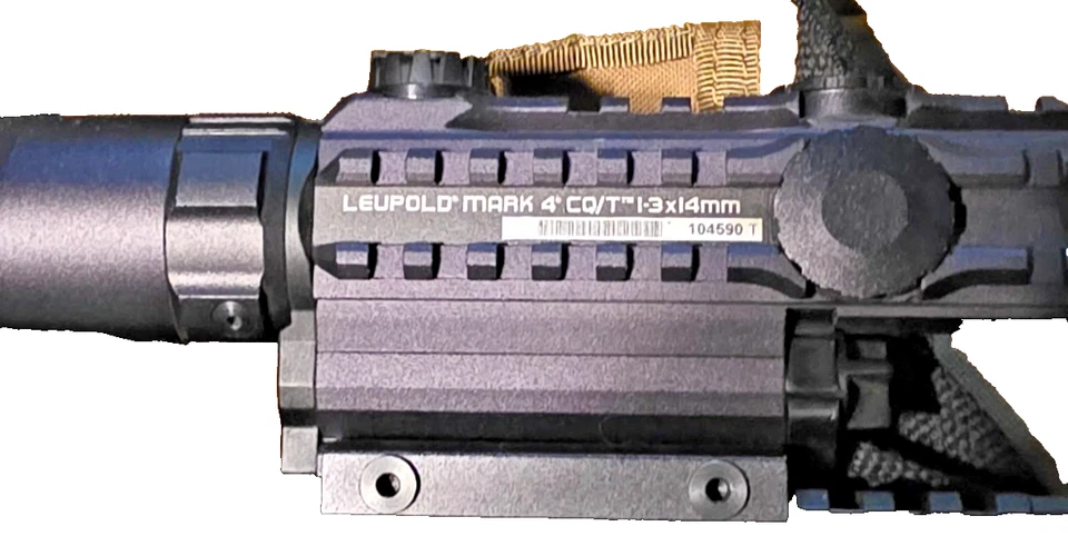 Leupold Mark 4 CQ/T, Tactical Rifle Scope 1-3x 14mm Illuminated. - Image 2 of 4