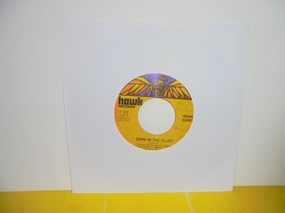 SINGLE 7'' - RONNIE HAWKINS - DOWN IN THE ALLEY - HOME FROM THE FOREST
