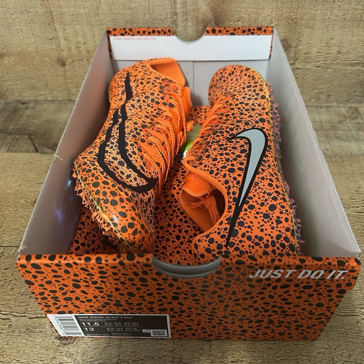 Nike Ja Fly 4 Electric Pack Track & Field Sprint Spikes 