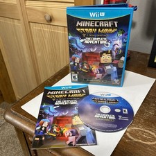 Minecraft Story Mode The Complete Adventure (Nintendo Wii U) CIB -MINTY DISC!