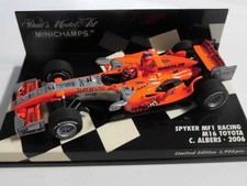 Spyker MF1 Racing M16 Christijan Albers 2006 [PMA 1/43 Minichamps F1 Diecast