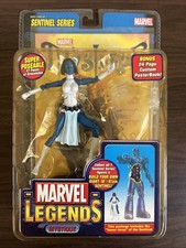 Marvel Legends MYSTIQUE Sentinel Series BAF ToyBiz Action Figure X-MEN Sealed