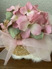 Vintage 1950s Fancy Realistic Cat with Flower and Feather Hat - Rabbit Fur — photo 5