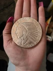 1929 Golden State Mint 5oz Silver Incuse Indian Round