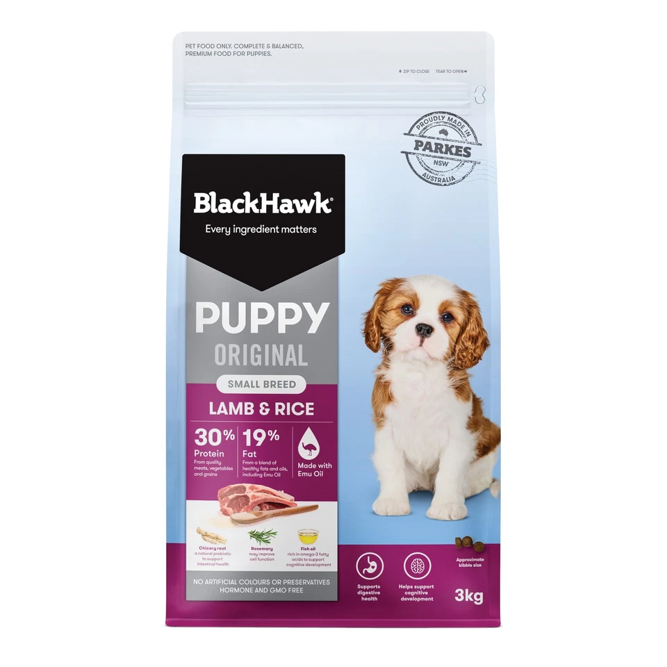 Black Hawk Puppy Small Breed Lamb & Rice | Australian Puppy Food | Growth & B... - image 3 of 4