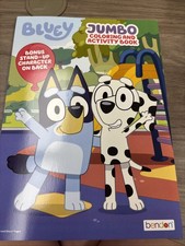 Bluey Jumbo Coloring Activity Book QTY GREAT FOR CHRISTMAS