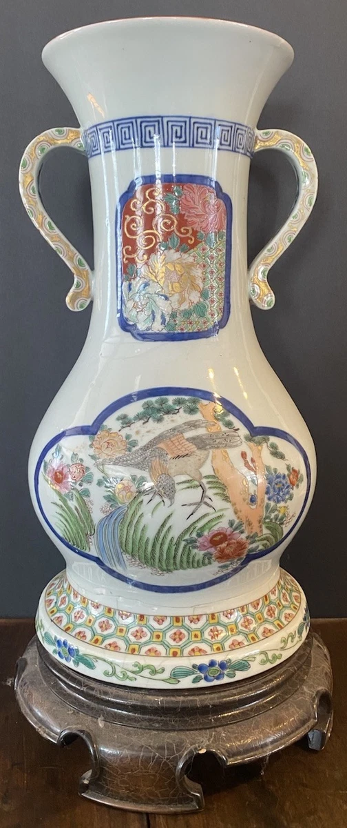 陶瓷1850-1899 年日本花瓶| eBay