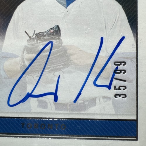 Anthony Kay 2020 National Treasures RPA Rookie Auto Jersey Patch 35/99 Blue Jays - Picture 2 of 3