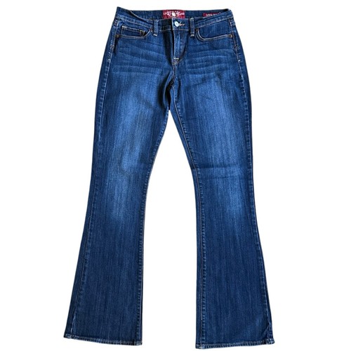 Pantalones de mezclilla Lucky Brand Sofia Boot para mujer talla 8 29x33 azul elástico Bootcut - Imagen 2 de 11