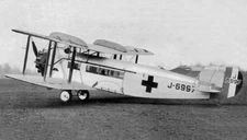 Brandon Ten Seater Bristol UK Desktop Wood Airplane New Model Small Scale 1/72