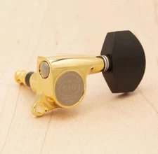 Tone Ninja Ebony Large Tuner Buttons (6) fits Gotoh, PRS Phase III