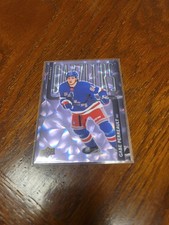 2025-26 UD Purple Holiday Dazzlers Rookie Gabe Perreault New York