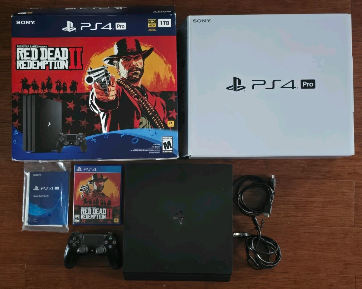 Sony PlayStation 4 Pro Black 1 TB Consoles for sale - eBay