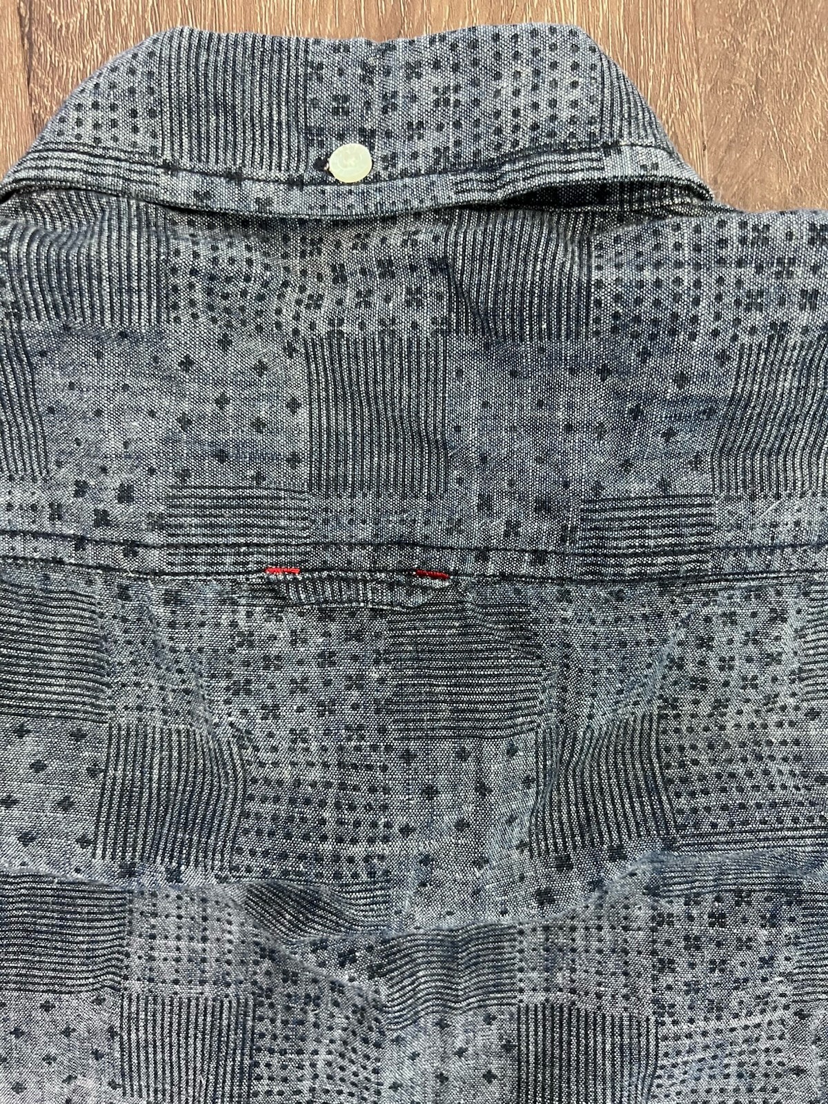 Element Blue Checkered Button Down Short Sleeve S… - image 8