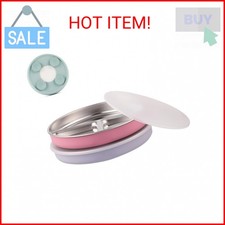 Elk and Friends Stainless Steel Divided Plates with Silicone Sleeve for Babies