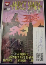 MERCY SPARX YEAR ONE 1 DEVIL'S DUE 3RC CON VARIANT COMIC SIGNED BLAYLOCK 2016 NM
