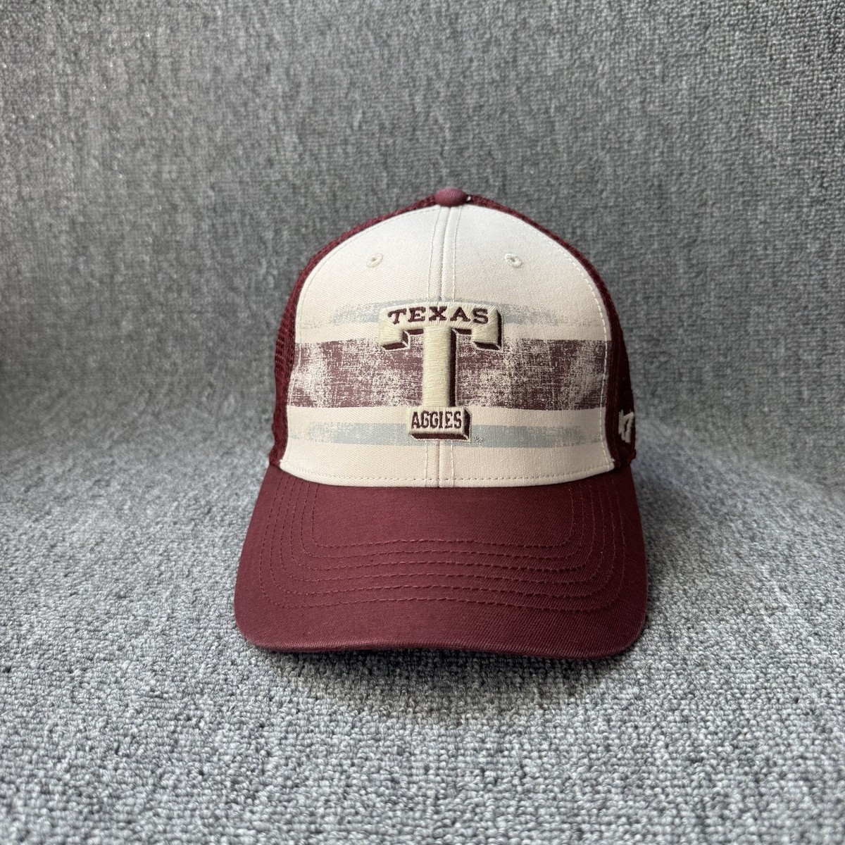 '47 Brand Texas A&M Aggies Trucker Snapback Maroon One Size Retro Hat