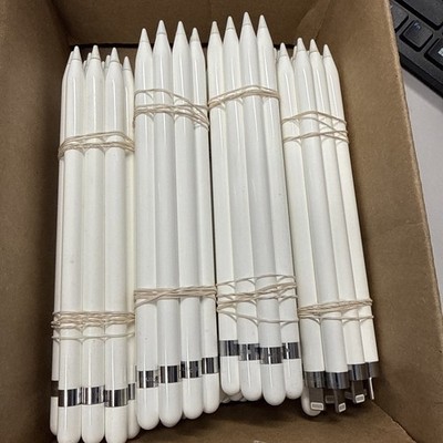 Lot of 80 Apple Pencil 1st Gen A1603 Used Untested AS-IS Bulk Lot