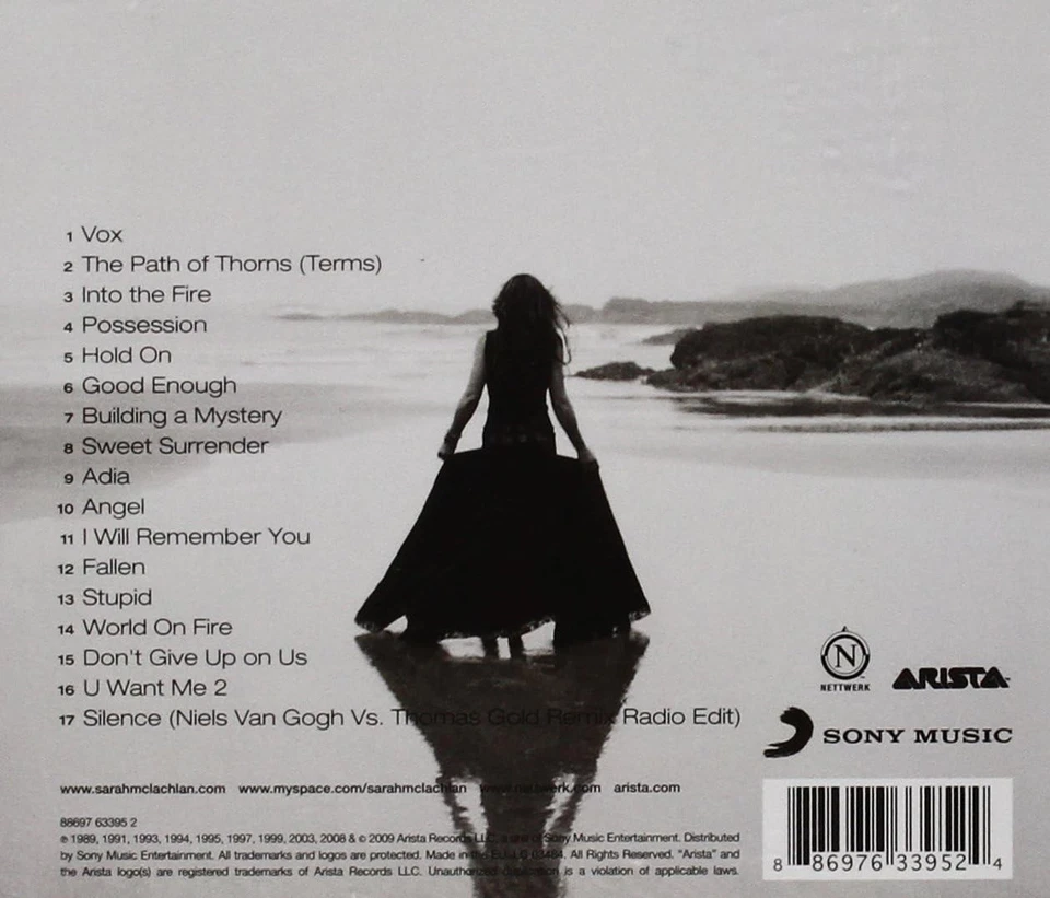 Sarah Mclachlan - Closer - The Best Of Sarah Mclachlan - NEW CD (sealed) - Image 4 of 4