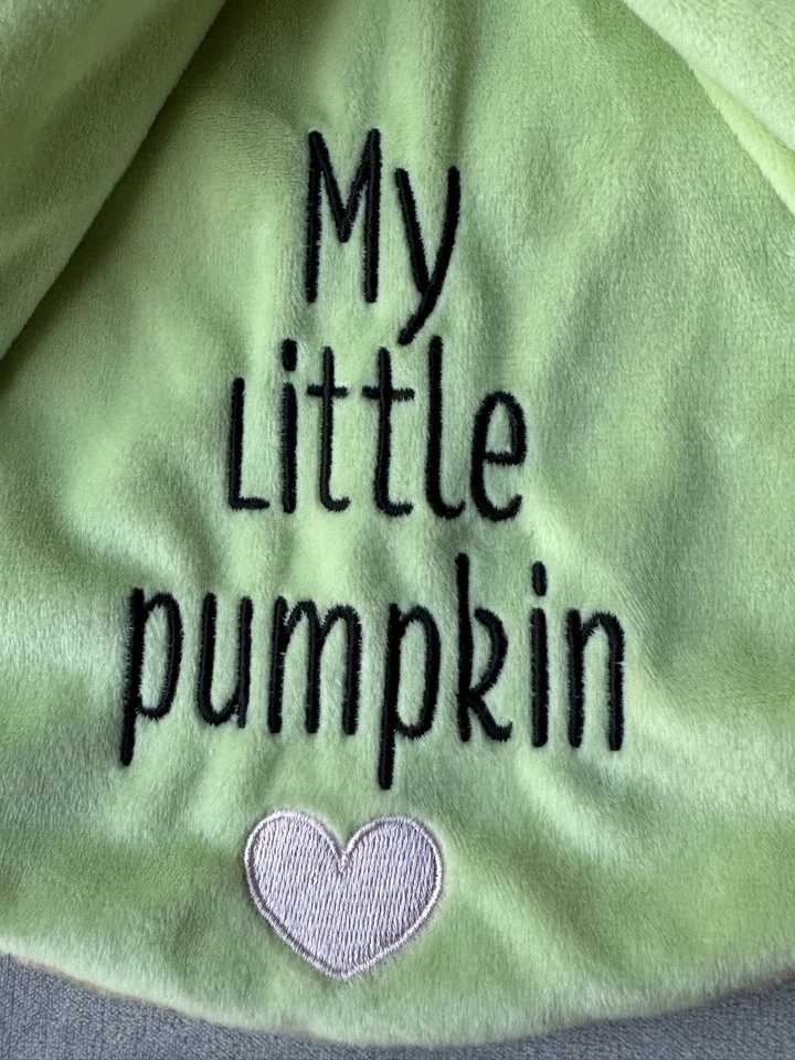 Department 56 My Little Pumpkin Plush Lovey Baby Toy Halloween With No Tag - Image 2 of 4