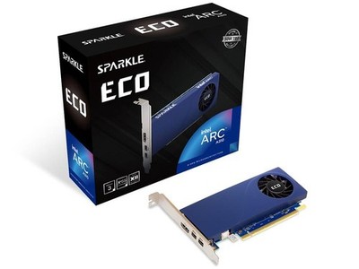 Sparkle Computer SA310C-4G Intel Arc A310 4GB GDDR6 GPU PCIe 4.0 Used