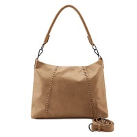 Fredsbruder Calm Schultertasche Leder 41Cm #FSB-293-3789 (Milk Coffee)