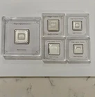 Lot of 5 - Geiger Edelmetalle, 20g, 2-10g & 2-5g, Totals = 50 Grams .999 Silver
