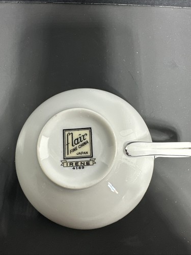 FLAIR FINE CHINA Cups In The Irene Pattern, Japan - Picture 4 of 4