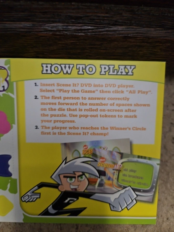 Nick Scene It The DVD Game Disc 2 Wendy's Kids Meal Nickelodeon - Image 3 of 3