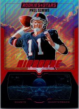 2025 Panini Rookies & Stars #24 Phil Simms Airborne Red #/99