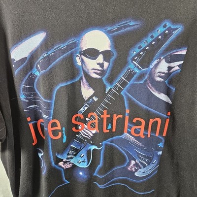 Vintage Joe Satriani 1998 Crystal Planet Tour Shirt XL Black
