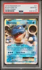 2016 POKEMON XY EVOLUTIONS 21/108 BLASTOISE EX - PSA 10