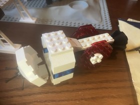 Vintage 1987 LEGO Space 6972 Polaris I Space Lab Near Complete w/ Manual