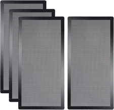 [4 Pack] 280x140mm PC Case Dust Mesh Filter, Magnetic Frame Computer Fan Dust PC