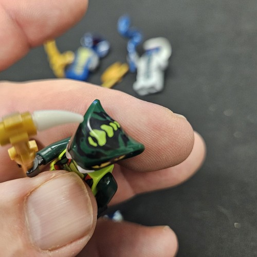 4 Lego Mezmo Spitta Slithraa Rattla Minifigure Ninjago Rise of the Snakes Lot - Picture 6 of 14
