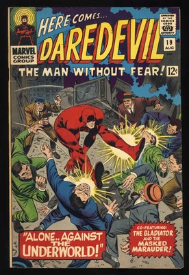 Daredevil #19 VF- 7.5 Gladiator Appearance! Marvel 1966
