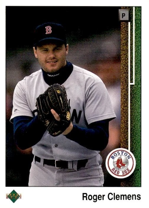 1989 Upper Deck #195 Roger Clemens Boston Red Sox