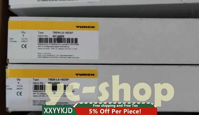 New TURCK TBEN-L5-16DXP Multi-protocol I/O module Fast Shipping via FedEx or DHL