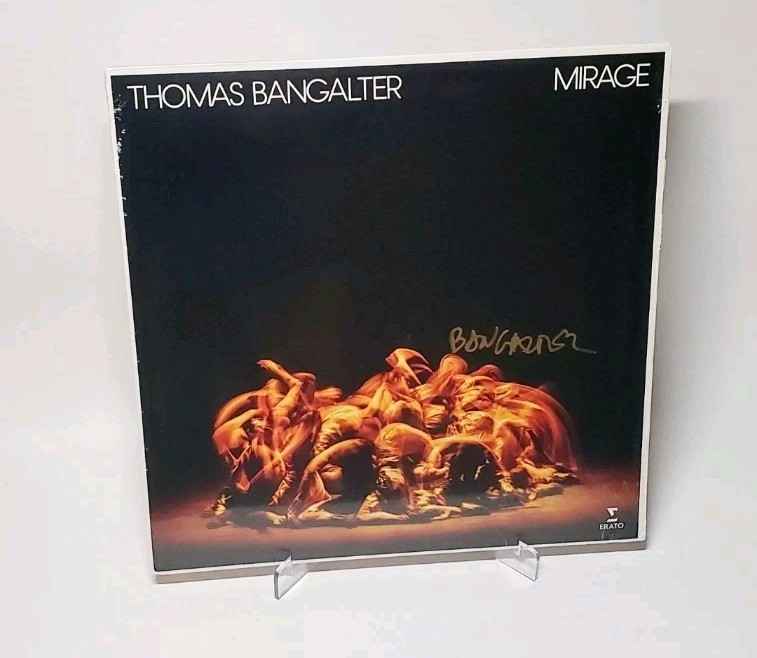MIRAGE - BALLET FOR 16 DANCERS Thomas Bangalter of Daft Punk SIGNED SLEEVE MINT