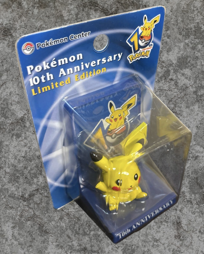 Pokemon 10th Anniversary Limited Pikachu Figure Pokemon