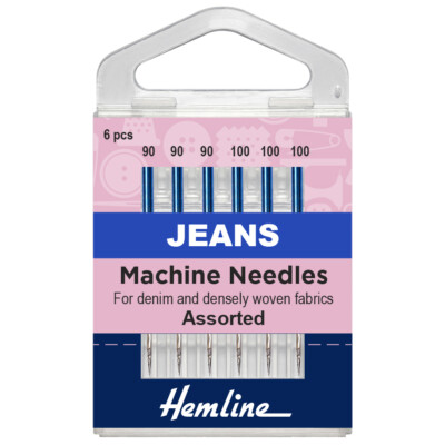 Saum verschiedene schwere Jeans Maschinennadeln