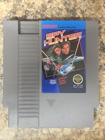 Spy Hunter 5 screws (Nintendo Entertainment System, 1987) Authentic & Complete!