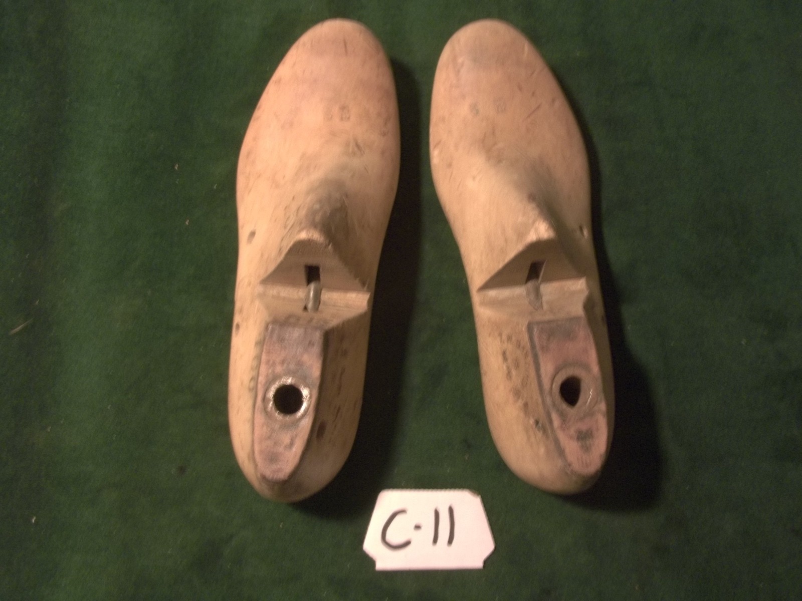 Pair Vintage Wood Size 5 E TW Gardiner 400 Shoe Factory Last C11 eBay