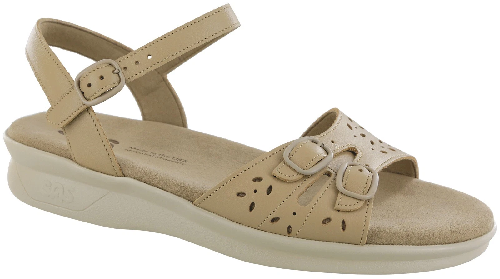 SAS Duo Sandal Warm Stone 8 Medium, Women's Shoes New In Box Save Big