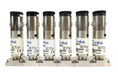 MKS Instruments 872B13TME2MT1 Baratron Pressure Transducer Lot of 6 Working