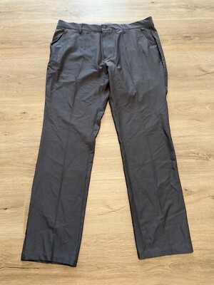 NWT Adidas Men's Golf Pant Gray Size 36X34 Polyester Stretch RN