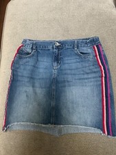 Childrens Place Girls Denim Jean Skirt Size 16